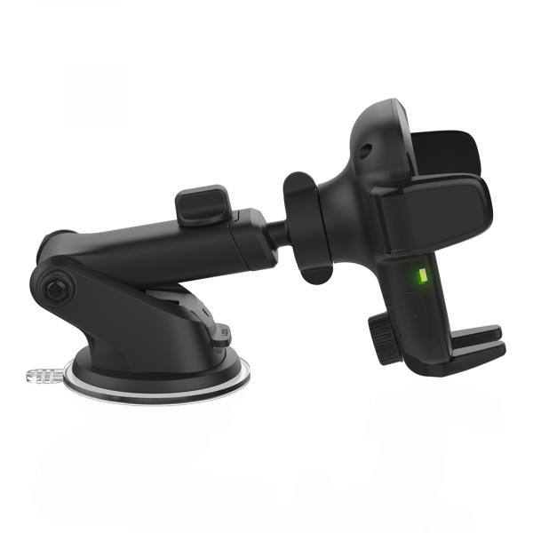 iOttie Automatic Wireless Charging Dash Mount for Smartphones [C] - ستاند سيارة - مناسب لجميع انواع الاجهزة والسيارات  - شحن وايرلس