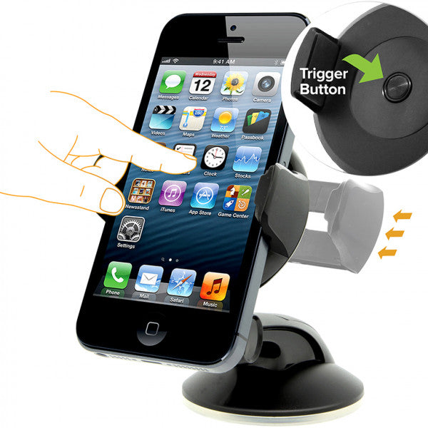 iOttie Easy Flex 3 Car Mount for & Smartphones [C] - ستاند سيارة  - مناسب لجميع انواع الاجهزة - سهولة ادخال واخراج الهاتف