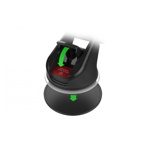 iOttie Easy One Touch Wireless 2 Dash/Windshield Mount [C] - ستاند سيارة - مناسب لجميع انواع الاجهزة والسيارات  - شحن وايرلس