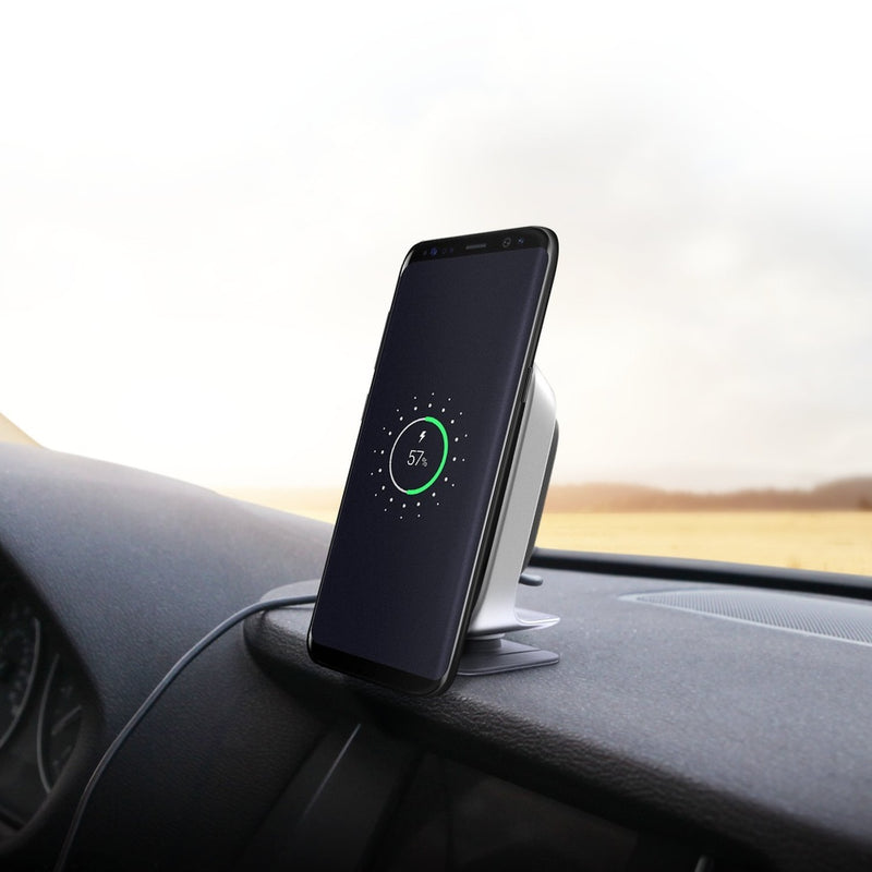 iOttie iTap Wireless Fast Charging Magnetic Mount for Smarphones [C]  ستاند سيارة - مناسب لجميع انواع الاجهزة والسيارات -شحن وايرلس مغناطيس