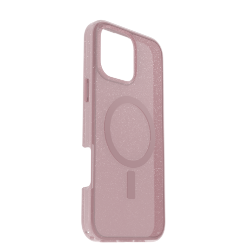 OtterBox iPhone Symmetry Clear MagSafe Case for iPhone 16 Pro/16 Pro MAX - Pink [V] - كفر حماية عالية - ماغ سيف