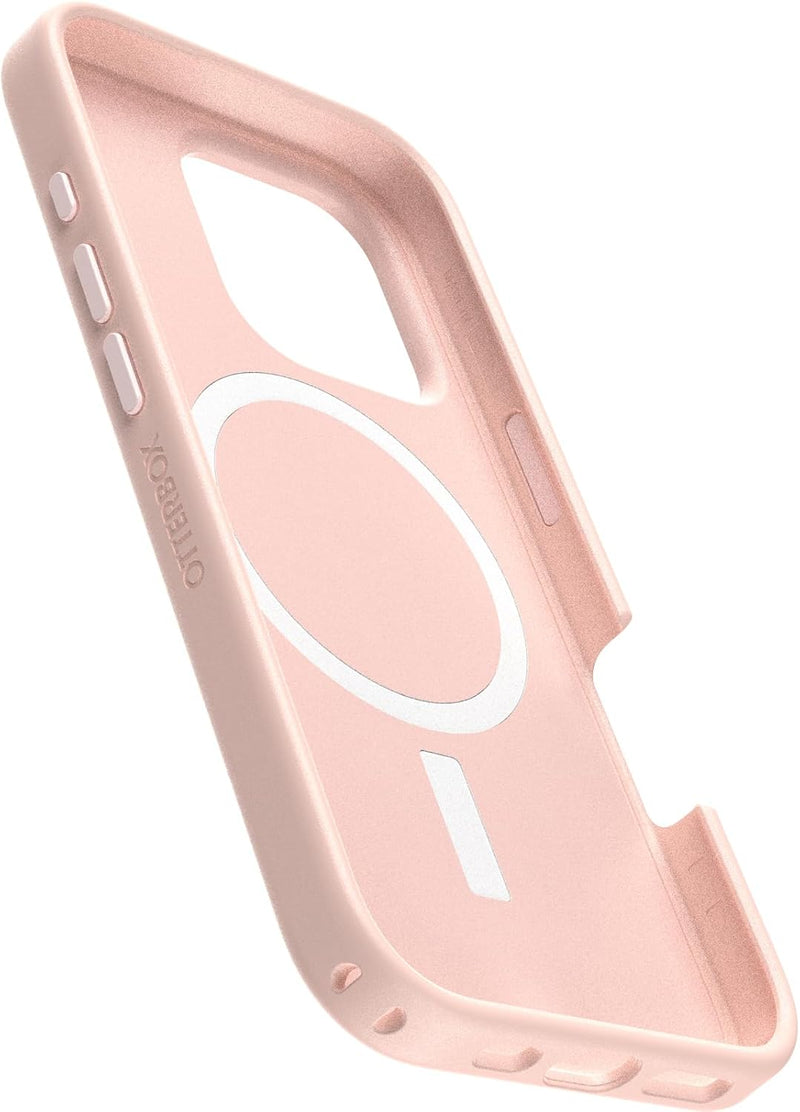 OtterBox iPhone Symmetry MagSafe Case for iPhone 16 Pro/16 Pro MAX - Rose [V] - كفر حماية عالية - ماغ سيف