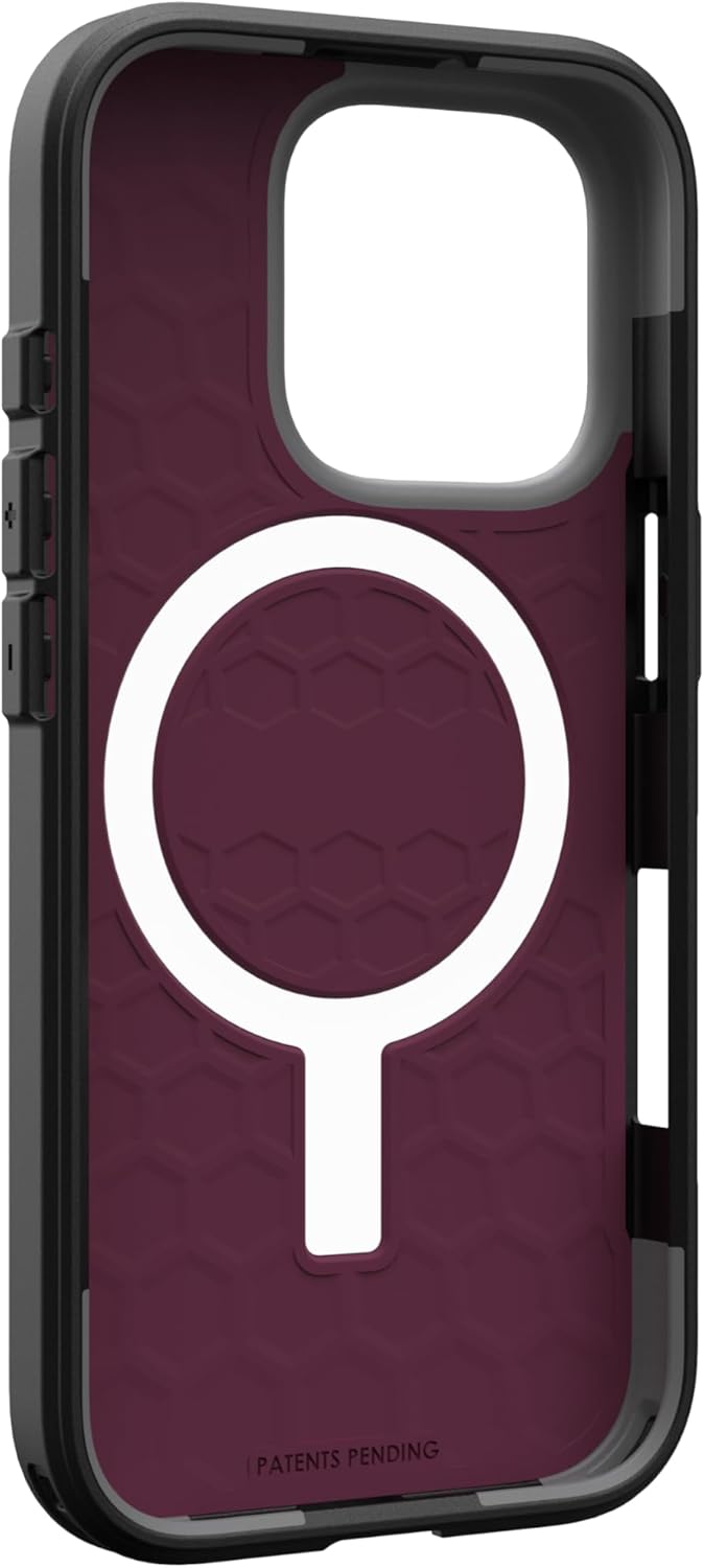 UAG iPhone 16 Pro Magsafe Civilian Case - Bordeaux [V] - كفر حماية عالية - ماغ سيف