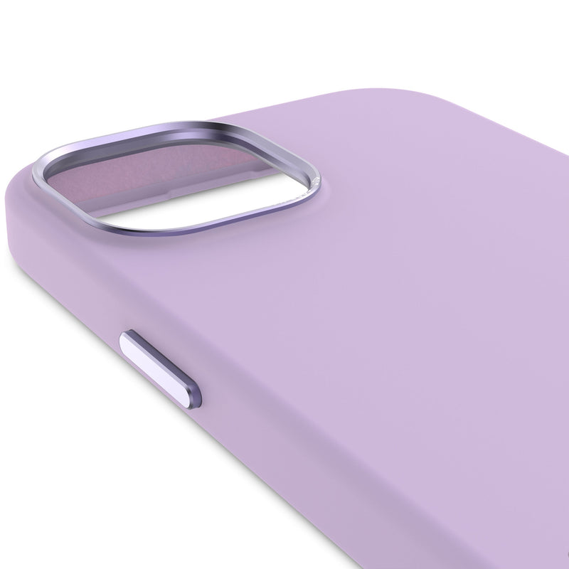 Decoded iPhone 15 Silicone Magsafe Case - Lavender [V] - كفر ايفون 15برو/15برو ماكس - سيليكون - ماغ سيف