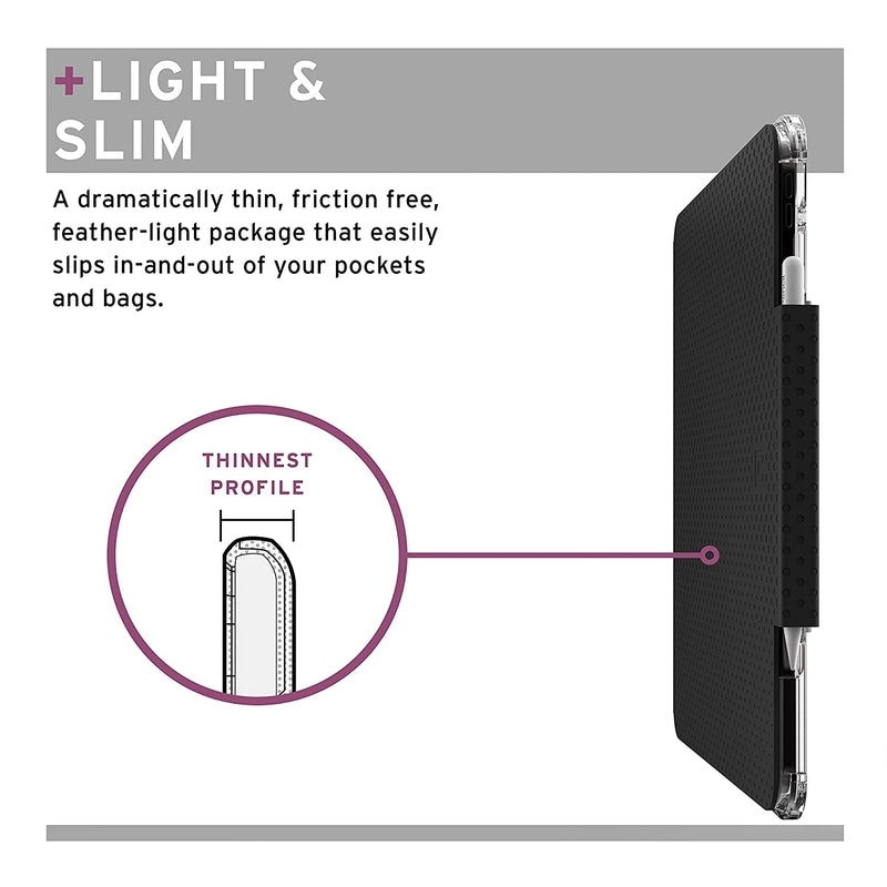 [U] by UAG iPad Lucent Case Black [V] - كفر ايباد