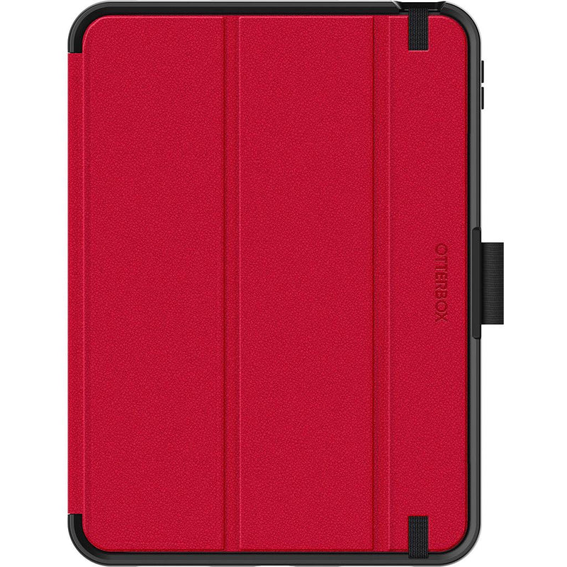 OtterBox iPad 10.9 (10th Gen) Symmetry Folio Case - Red [V] - كفر ايباد حماية عاليه