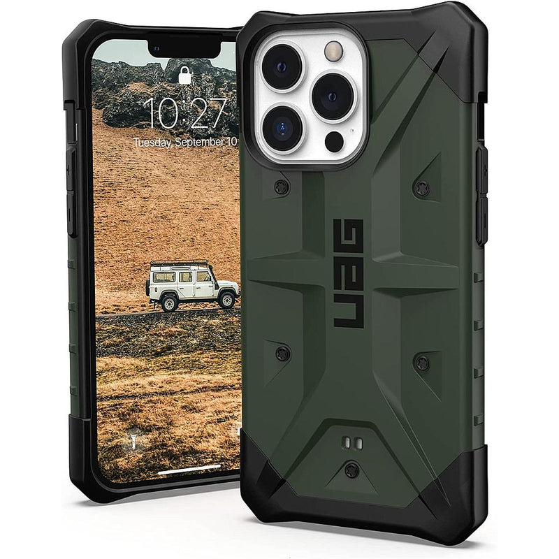 UAG iPhone 13 Pro Pathfinder Case Olive [V] - كفر حماية  عاليه