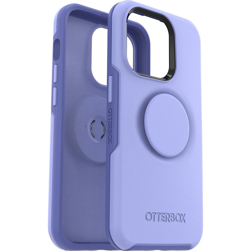 OtterBox Symmetry Otter + Pop - purple [V] - كفر حماية عالية - اوتربوكس - مع مسكة بوب سوكت دائرية