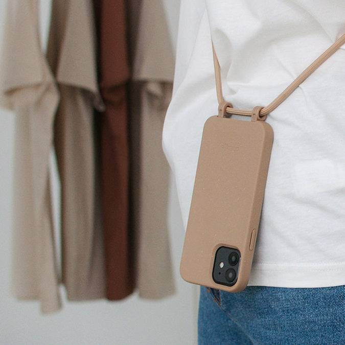 Woodcessories Change Case Taupe [V] -  كفر حماية مع خيط علاق