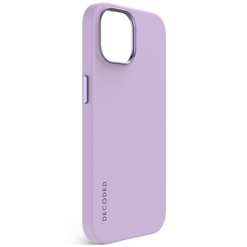 Decoded iPhone 15 Silicone Magsafe Case - Lavender [V] - كفر ايفون 15برو/15برو ماكس - سيليكون - ماغ سيف