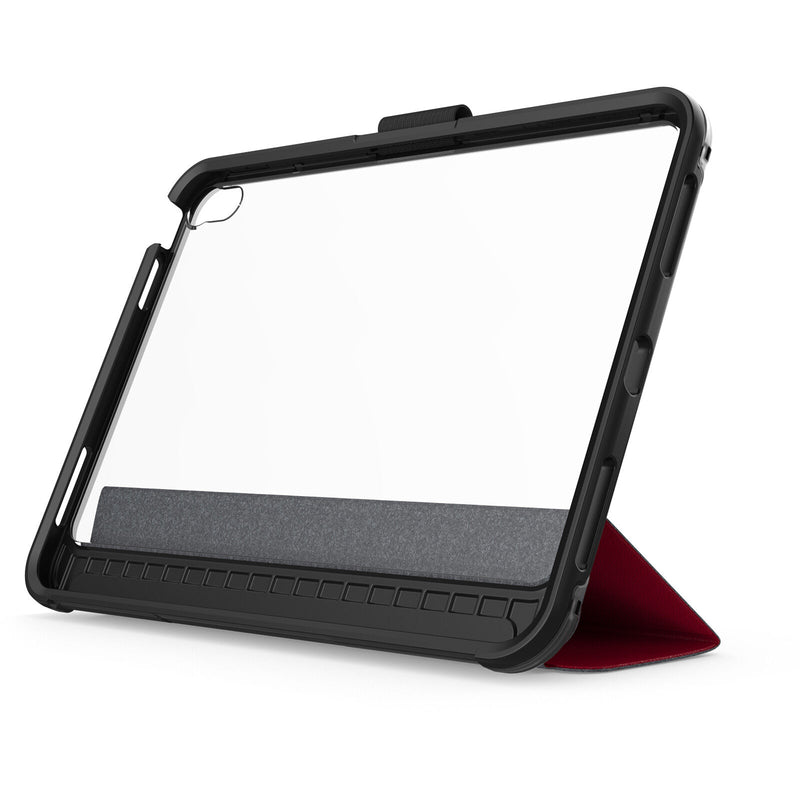 OtterBox iPad 10.9 (10th Gen) Symmetry Folio Case - Red [V] - كفر ايباد حماية عاليه