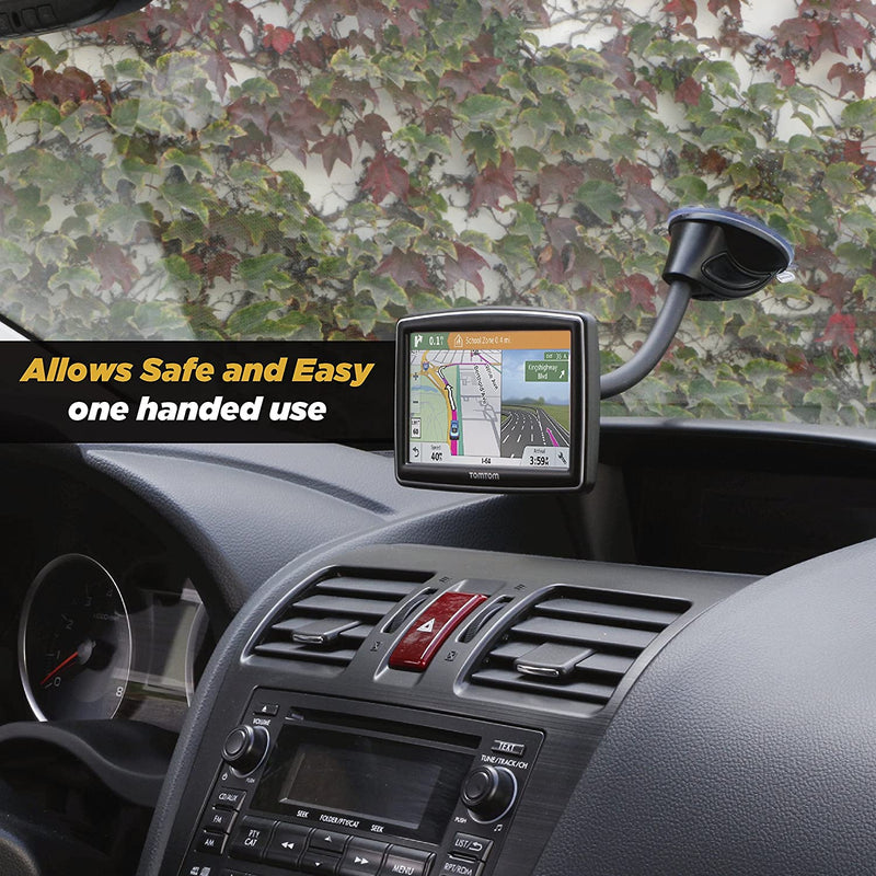Scosche MagicMount Magnetic Suction Cup Phone Mount for Car - ستاند سيارة - مغناطيس - مرن جميع الاتجاهات - سكوشي