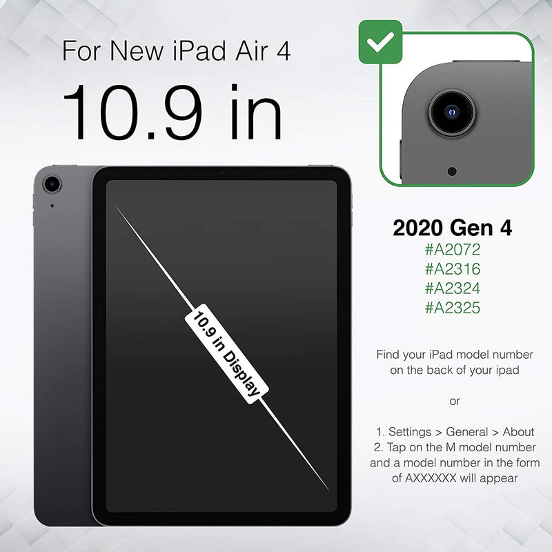 Zugu iPad Air 11" - 2024 - Alpha Case - Black [V] - كفرات ايباد