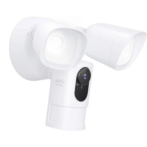 Eufy 1080P FloodLight Security Camera -White - كاميرا مع اضواء كاشفه من يوفي