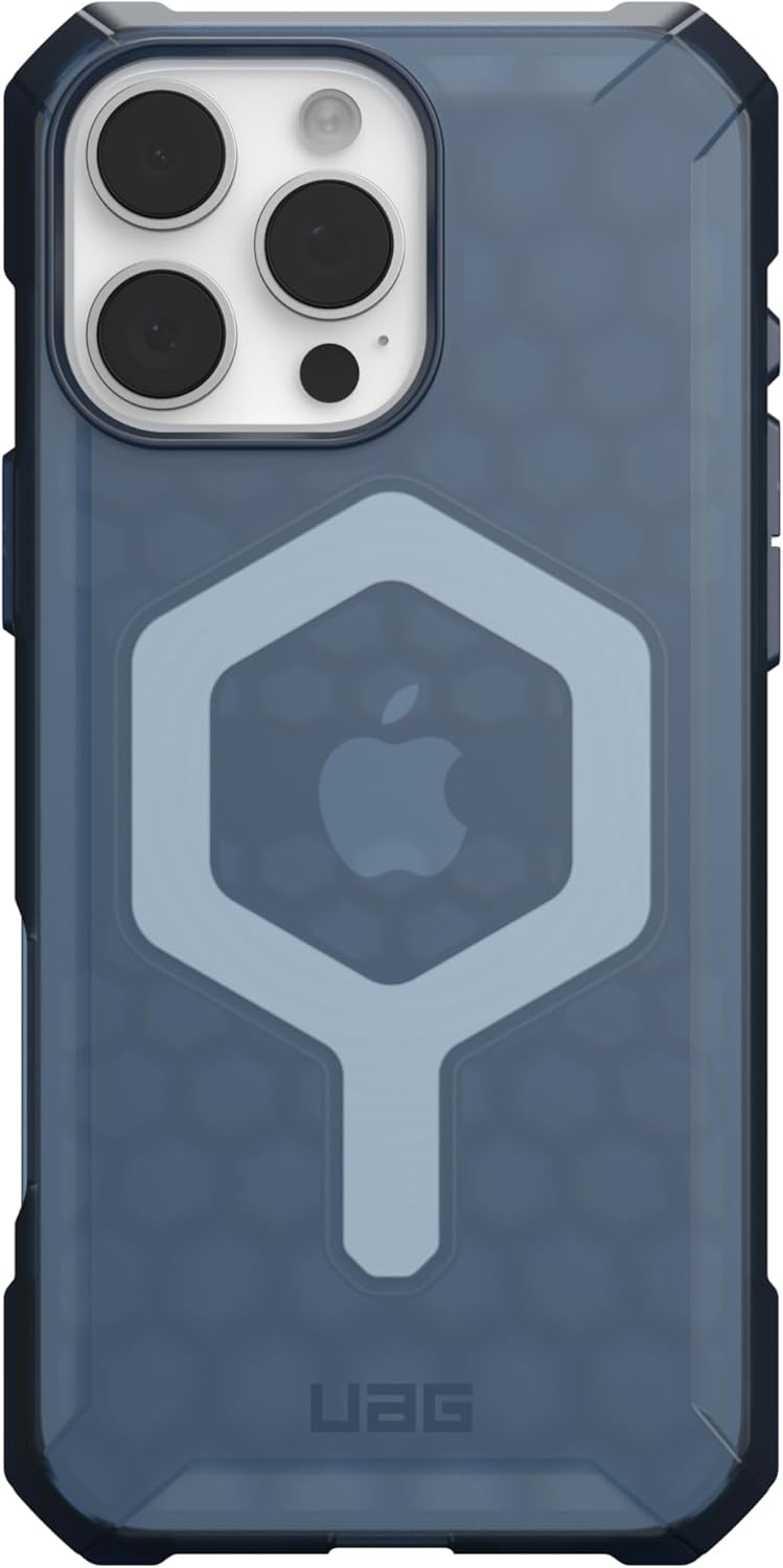 UAG Magsafe Essential Armor Case for iPhone 16 Pro/16 Pro MAX - Cloud Blue [V] - كفر حماية عالية - ماغ سيف