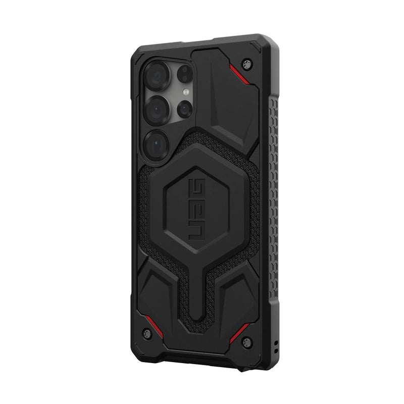 UAG Samsung Galaxy S25 Ultra Kevlar Monarch Pro Case - Black [V] -  S25 كفر جلاجسي  - حماية عالية - ماغ سيف - سامسونج ألتر