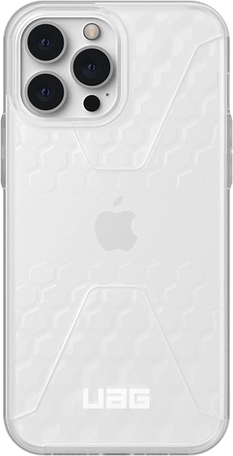 UAG iPhone 13 Pro Max / iPhone 12 Pro Max Civilian Case [V] كفر حماية عالية - شفاف