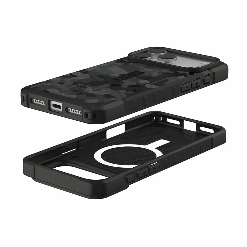UAG iPhone 17 Pro/ 17 Pro Max Pathfinder SE Magsafe Midnight Camo Case [V] - كفر حماية عالية - ايفون 17 برو / 17 بروماكس - ماغ سيف