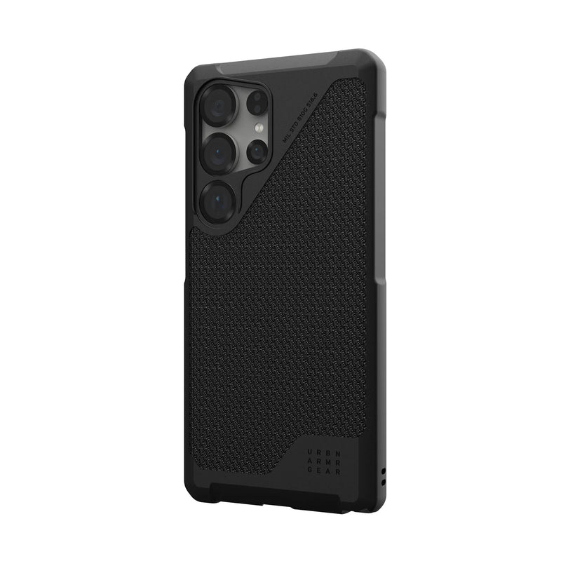 UAG Samsung Galaxy S25 Ultra Metropolis LT MagSafe Case -   Kevlar Black [V] -  S25 كفر جلاجسي  - حماية عالية - سامسونج ألتر