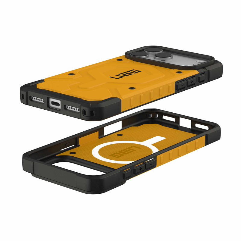 UAG iPhone 17 Pro/ 17 Pro Max Pathfinder Magsafe Case - Heritage Yellow [V] - كفر حماية عالية - ايفون 17 برو / 17 بروماكس - ماغ سيف