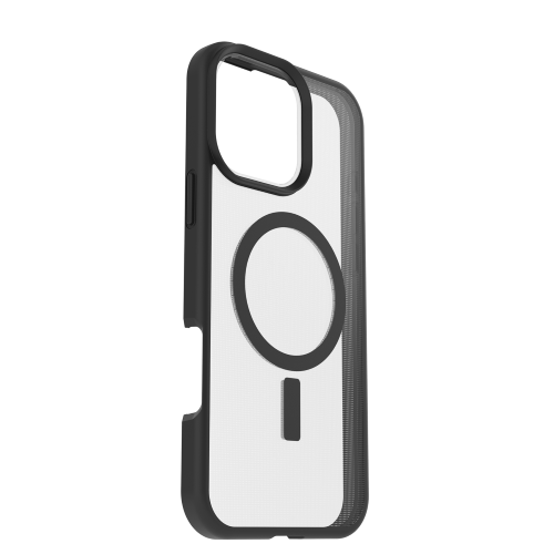 OtterBox iPhone React MagSafe Case for iPhone 16 Pro/16 Pro MAX - Clear/Black [V] - كفر حماية عالية - ماغ سيف