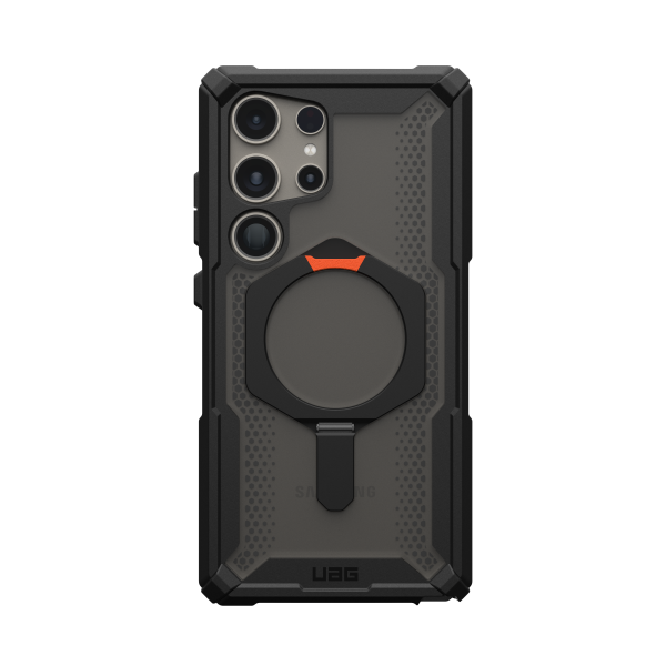 UAG Samsung Galaxy S24 Ultra Plasma XTE Magsafe Case Black/Orange [V] -  S24  كفر سامسونج  - حماية عالية - ماغ سيف - ألترا