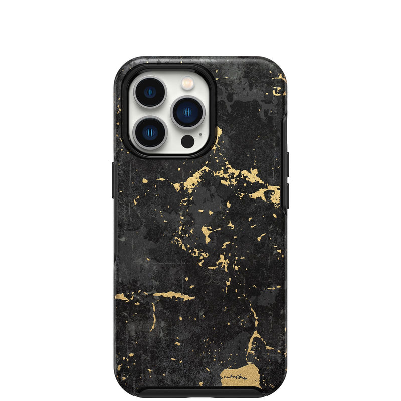 OtterBox Symmetry Case - Black / Gold [V] - كفر حماية عالية - ماغ سيف