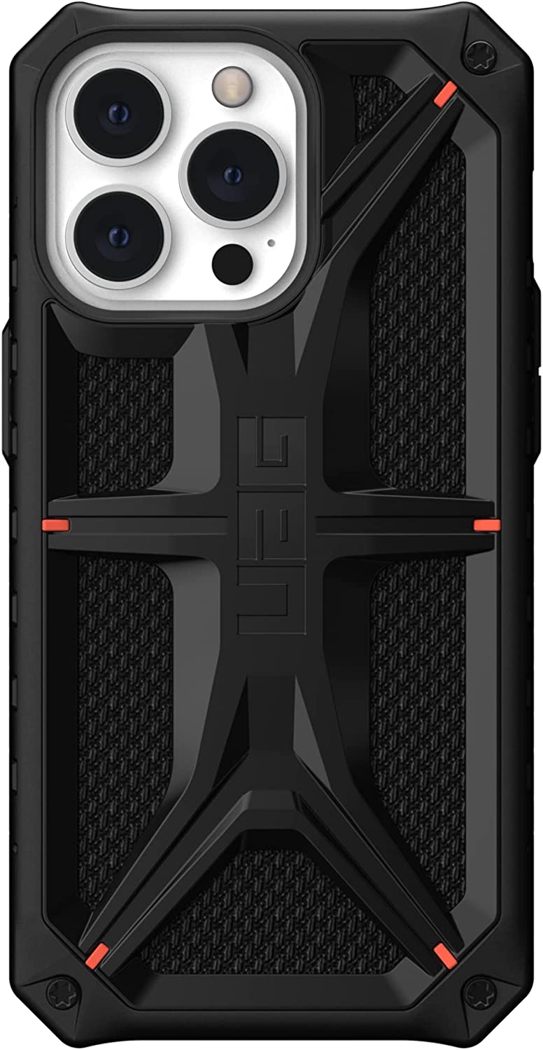 UAG iPhone 13 Pro Monarch Case - Kevlar Black [V] - كفر حماية  عاليه