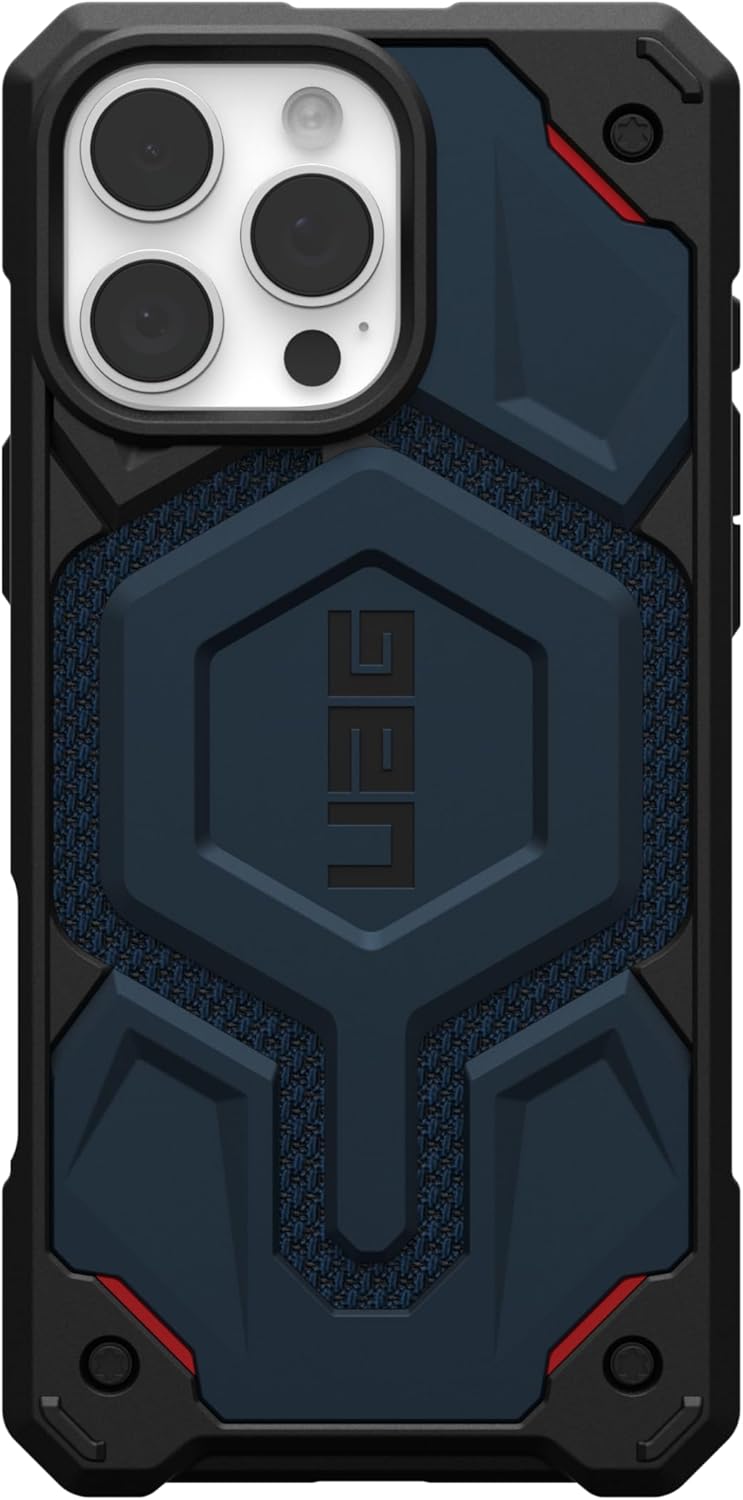 UAG Monarch Pro Kevlar Magsafe Case for iPhone 16 Pro/16 Pro MAX - Kevlar Mallard [V] - كفر حماية عالية - ماغ سيف