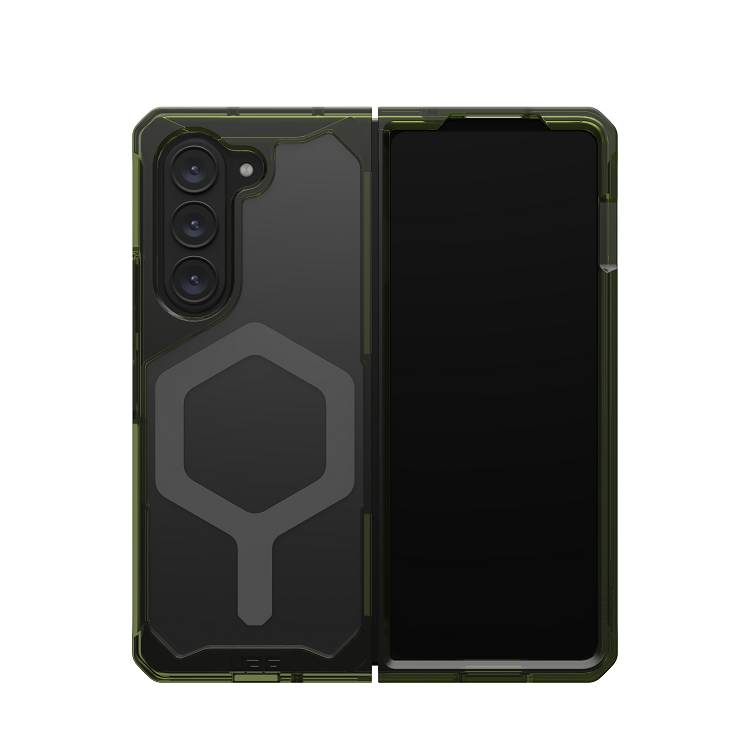 UAG Samsung Galaxy Z Fold 5 Plyo Pro Magsafe Case - Olive / Space Gray [V] - كفر سامسونج - حماية عاليه - ماغ سيف