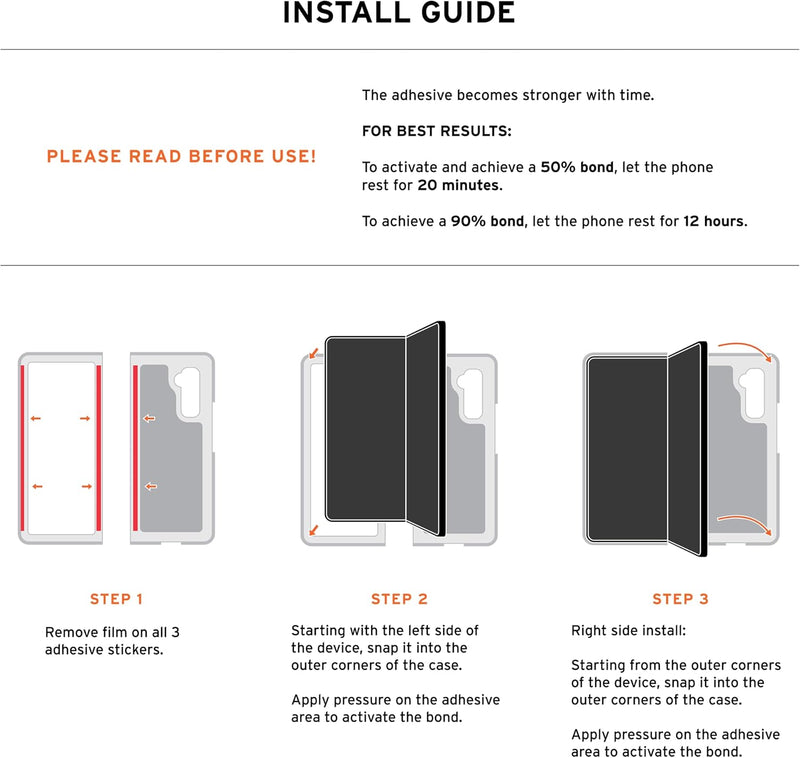 UAG Samsung Galaxy Z Fold 6 Plyo Pro Ice - Silver [V] - كفر سامسونج  - حماية عالية - ماغ سيف