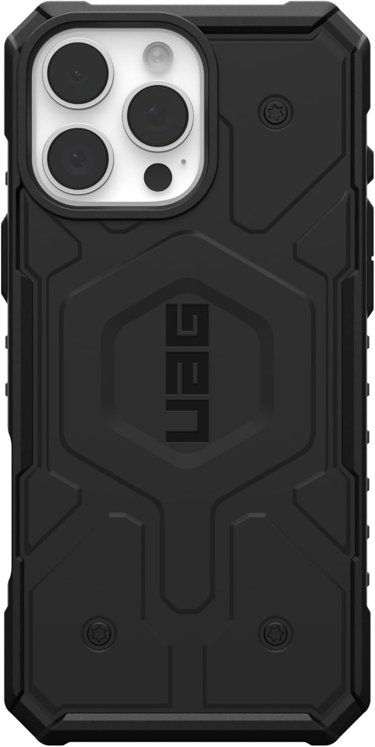 UAG Magsafe Pathfinder Case for iPhone 16 Pro/16 Pro MAX - black [V] - كفر حماية عالية - ماغ سيف