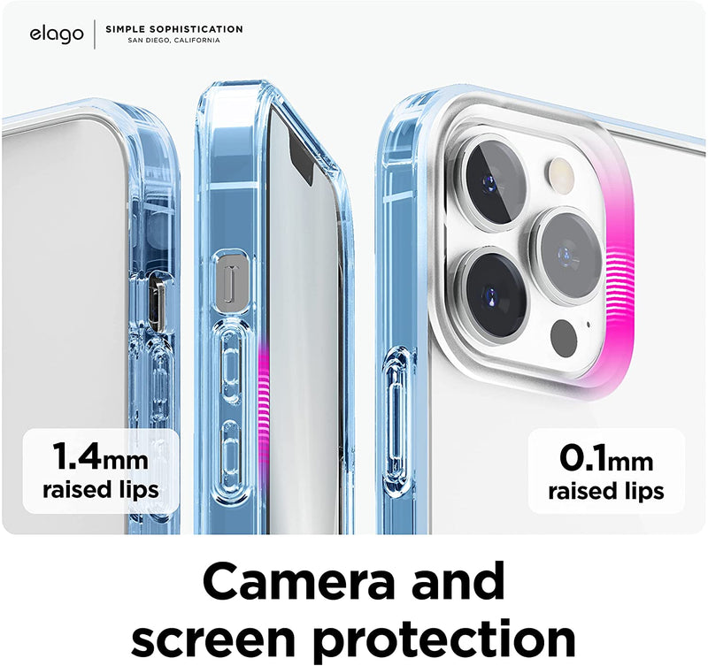 Elago iPhone Hybrid Case - Sierra Blue [V] - كفر حماية عالية