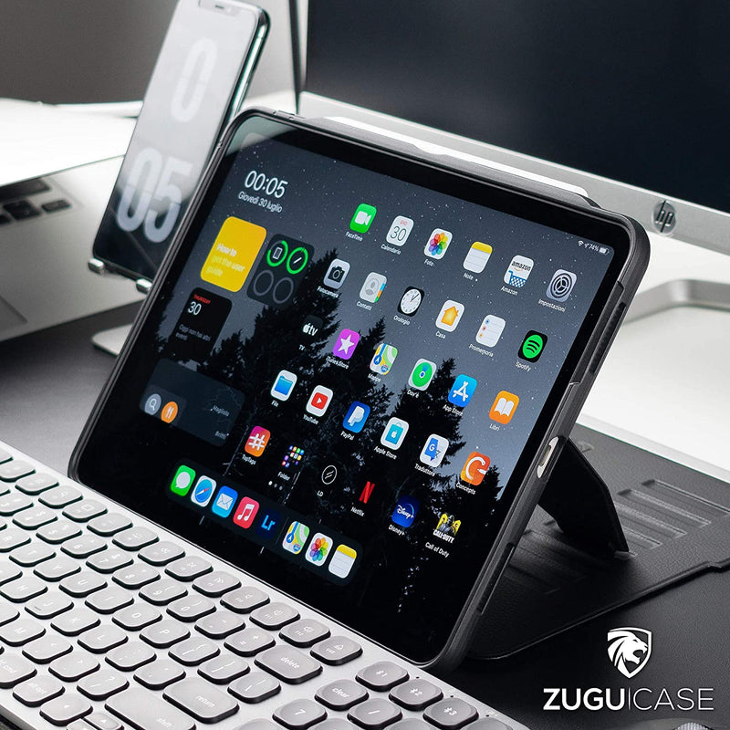 Zugu iPad Air 11" - 2024 - Alpha Case - Black [V] - كفرات ايباد