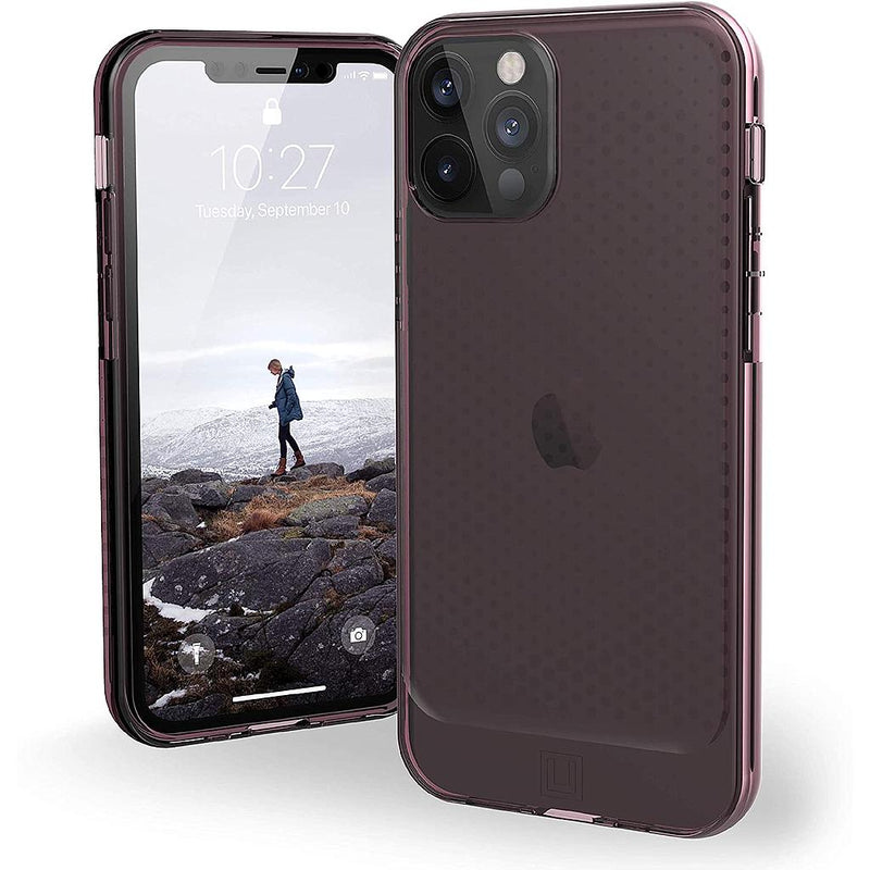 [U] by UAG iPhone 12 / iPhone 12 Pro Lucent Case Dusty Rose [V] - كفر حماية عالية