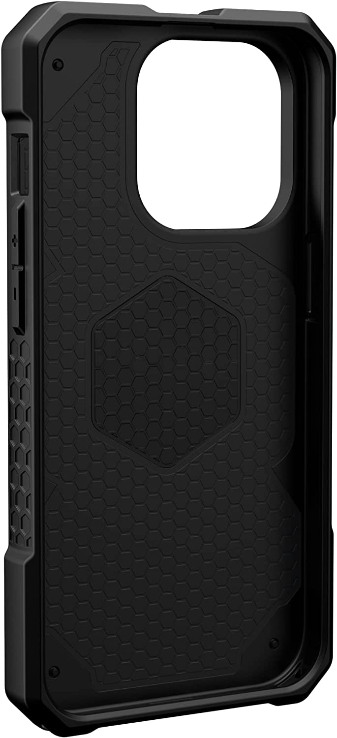 UAG iPhone 14 Pro MagSafe Monarch Pro Kevlar Case - Kevlar Black [V] - كفر ايفون - حماية عالية - مع ماق سيف