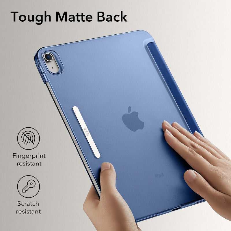 ESR iPad 10.9 2022 (10th Gen) Ascend Trifold Case - Navy Blue [V] - كفر ايباد حماية عاليه