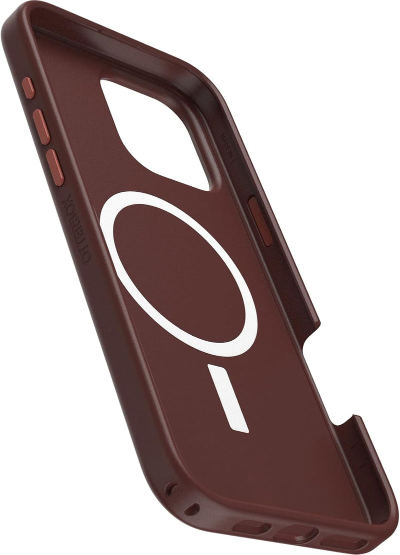 OtterBox iPhone Symmetry MagSafe Case for iPhone 16 Pro/16 Pro MAX - Brown [V] - كفر حماية عالية - ماغ سيف