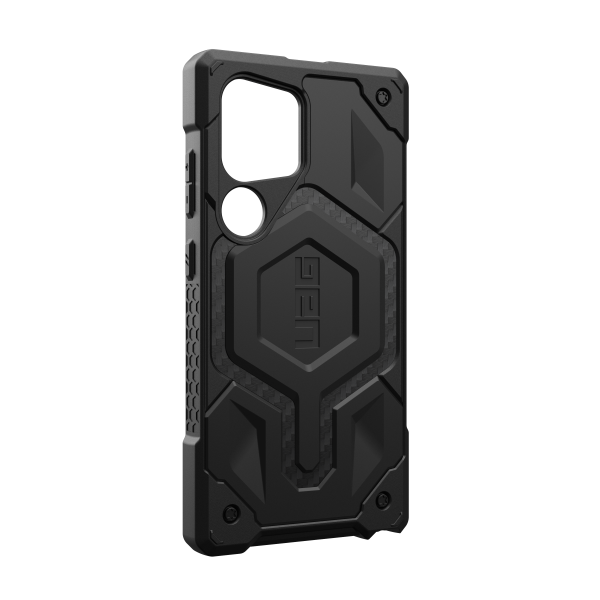 UAG Samsung Galaxy S24 Ultra Kevlar Monarch Pro Magsafe Case - Black [V] -  S24 كفر جلاجسي  - حماية عالية - ماغ سيف - سامسونج ألتر