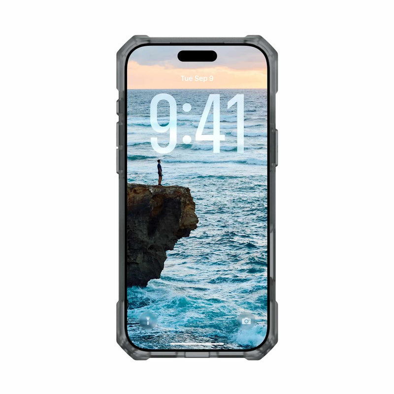UAG iPhone 17 Pro/ 17 Pro Max Essential Armor Magsafe Case - Ash [V] - كفر حماية عالية - ايفون 17 برو / 17 بروماكس - ماغ سيف