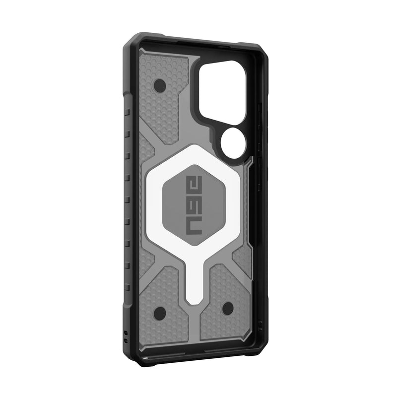 UAG Samsung Galaxy S25 Ultra Pathfinder Clear MagSafe Case - Ash [V] -  S25 كفر جلاجسي  - حماية عالية - ماغ سيف - سامسونج ألتر