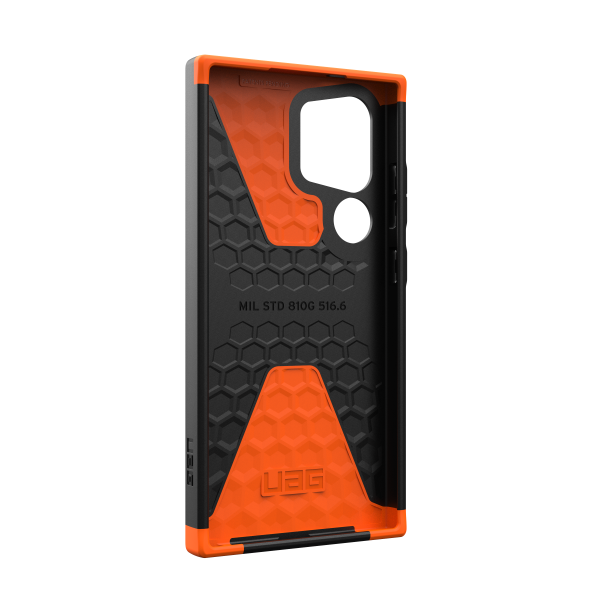 UAG Samsung Galaxy S24 Ultra Civilian Case - Olive Drab [v] -  S24 كفر جلاجسي  - حماية عالية - ماغ سيف - سامسونج ألتر