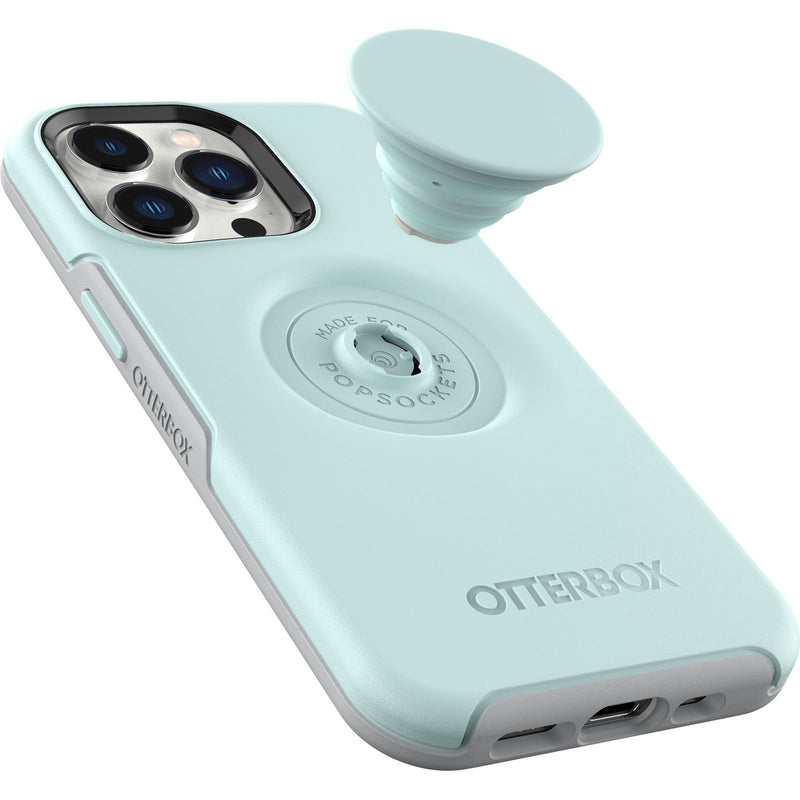 OtterBox iPhone Otter + Pop Symmetry Case Blue [V] - كفر حماية عاليه مع ماسكة دائرية