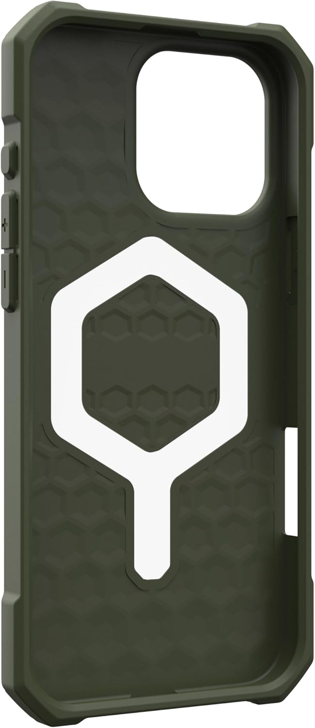 UAG Magsafe Essential Armor Case for iPhone 16 Pro/16 Pro MAX - Olive Drab [V] - كفر حماية عالية - ماغ سيف