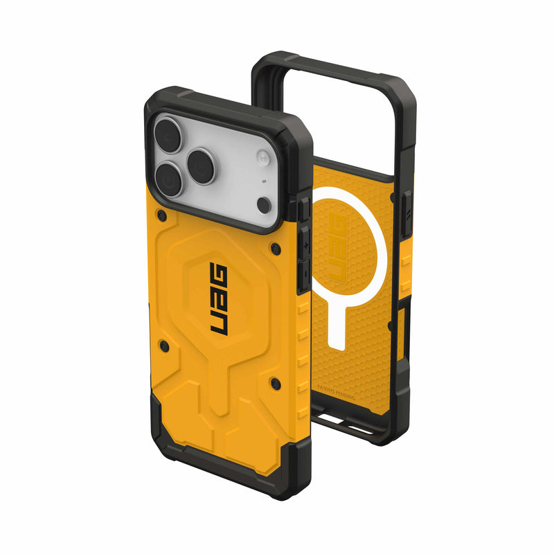 UAG iPhone 17 Pro/ 17 Pro Max Pathfinder Magsafe Case - Heritage Yellow [V] - كفر حماية عالية - ايفون 17 برو / 17 بروماكس - ماغ سيف