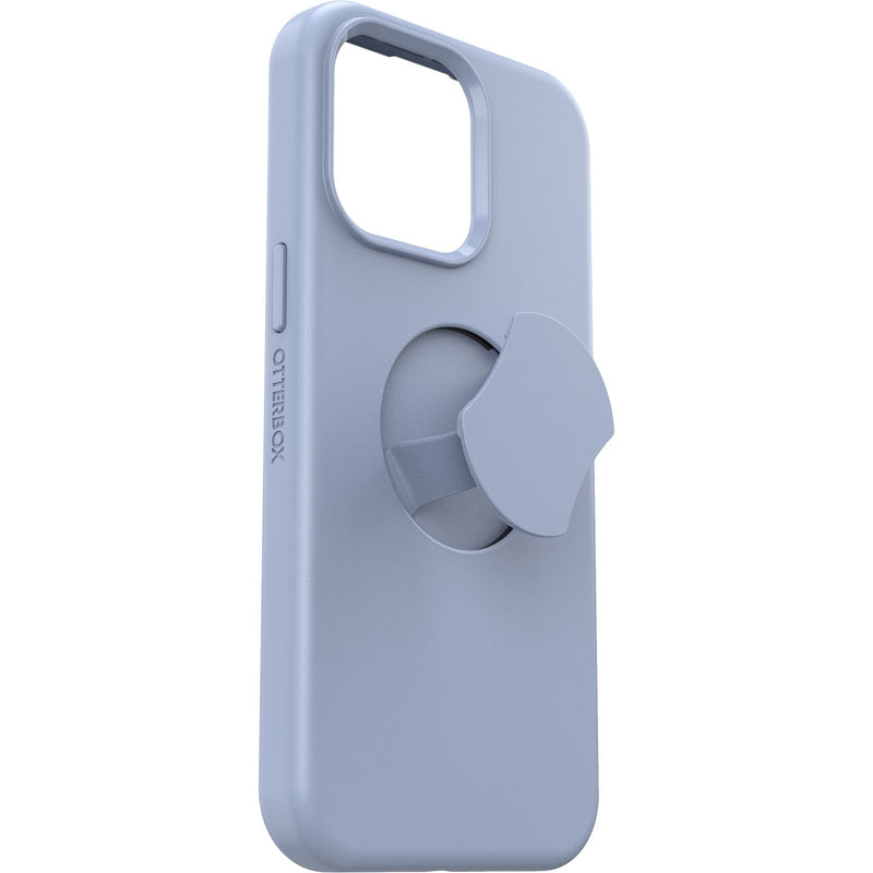 OtterBox iPhone OtterGrip Symmetry Magsafe Case 15 Pro 15 Pro Max -Blue [V] - كفر ايفون 15برو/15برو ماكس مع مسكه - ماغ سيف