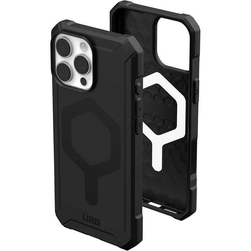 UAG Magsafe Essential Armor Case for iPhone 16 Pro/16 Pro MAX - Black [V] - كفر حماية عالية - ماغ سيف