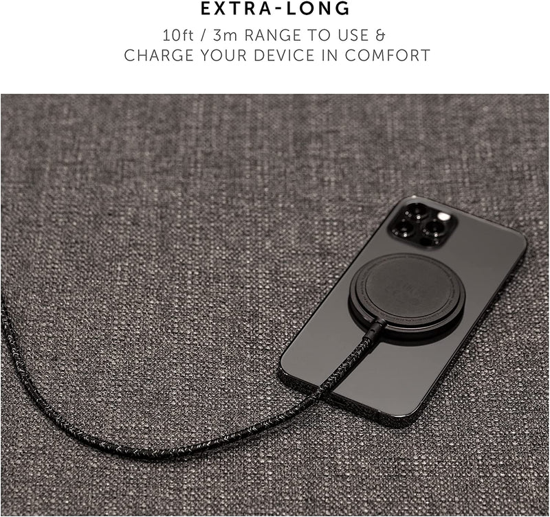 Native Union Snap Cable XL USB-C to Magnet - Cosmos [V] - شاحن لاسلكي - وايرلس - ماغ سيف - تايب سي - لاجهزة الايفون / الاندرويد / الايربودز - طول 3 متر - مقاوم للقطع - كفالة 12 شهر