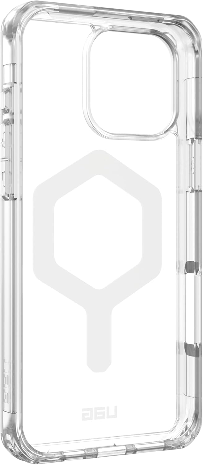 UAG iPhone Magsafe Plyo Case for iPhone 16 Pro/16 Pro MAX - Ice/White [V] - كفر حماية عالية - ماغ سيف