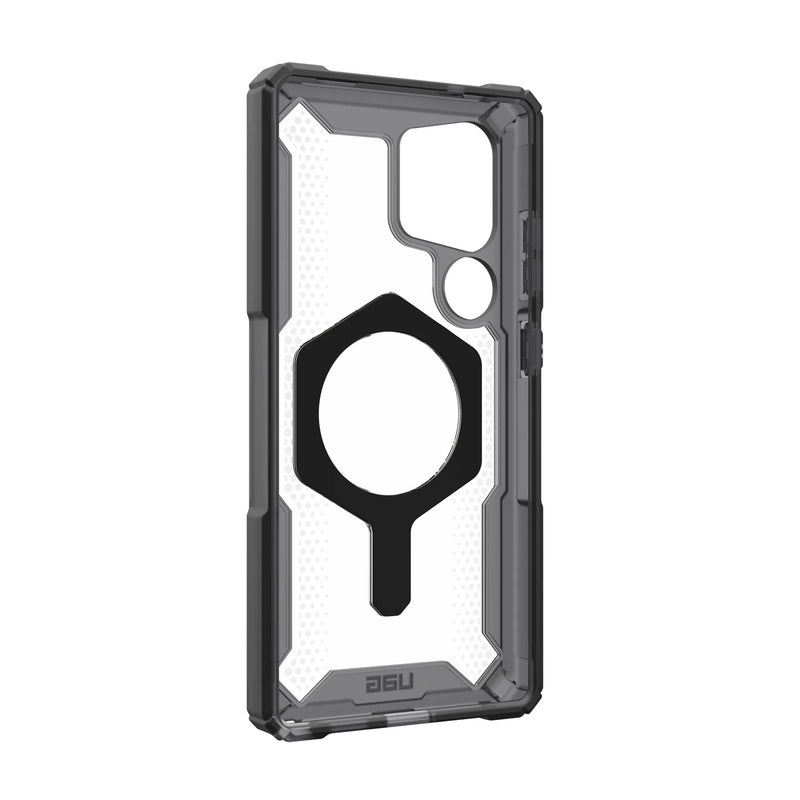 UAG Samsung Galaxy S25 Ultra Plasma XTE Magsafe Case - Ash/Titanuim [V] -  S25 كفر جلاجسي  - حماية عالية - ماغ سيف - مسكه + ستاند - سامسونج ألتر